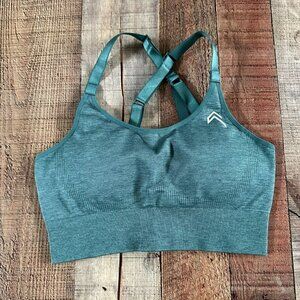 Oner Mineral Green Marl classic seamless sports bra M
